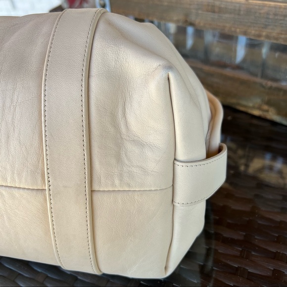 Vintage Coach Bone Ivory Soft Satchel #4055 Dr.’s Satchel - Picture 10 of 15